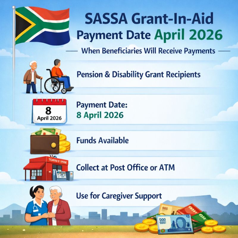 SASSA Grant-In-Aid Payment update