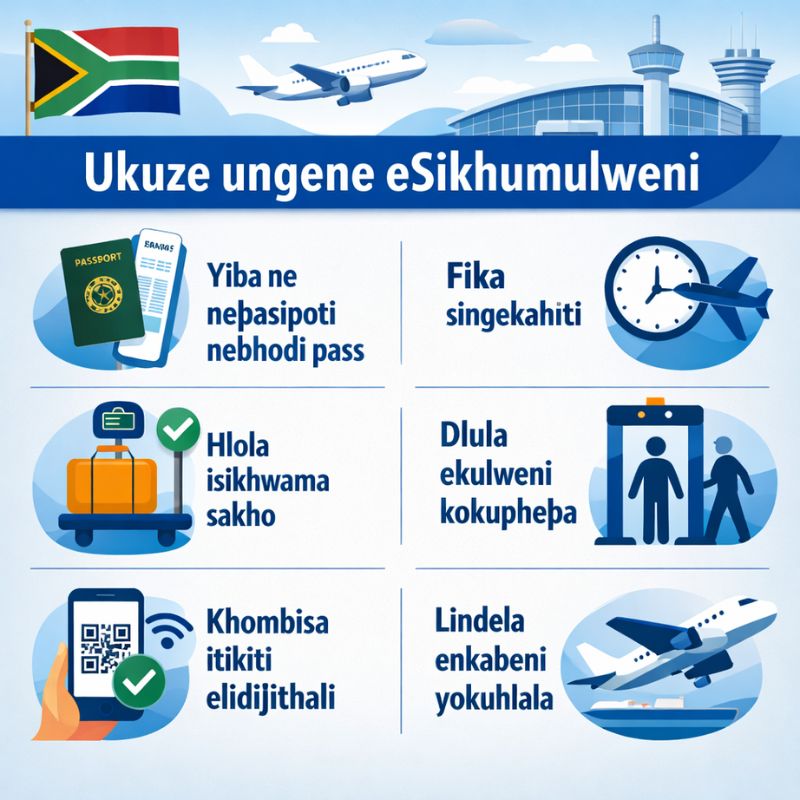 zokugibela ezikhumulweni zezindiza